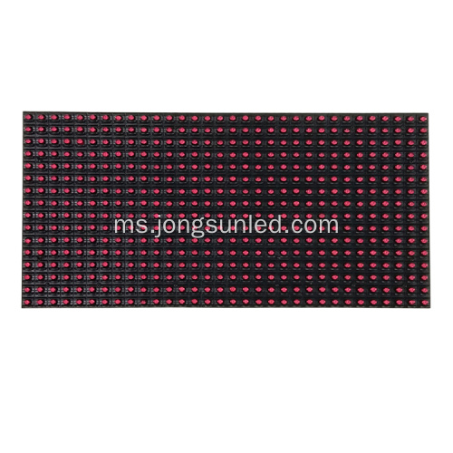 P10 Outdoor Single Red Warna LED Modul